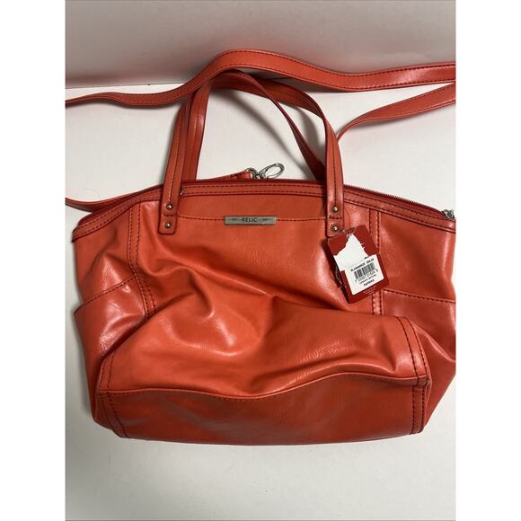 Relic Vintage Paprika Purse Shoulder Bag NEW With‎ Tags Zipper - Picture 1 of 7